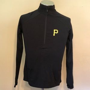 NWT Pittsburgh Pirates Under Armour Fanatics Women’s 1/4 Zip Pullover Sz Medium